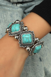 Vintage Turquoise Elastic Bracelet