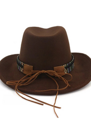 Western Bull Woven Cowboy Cowgirl Hat