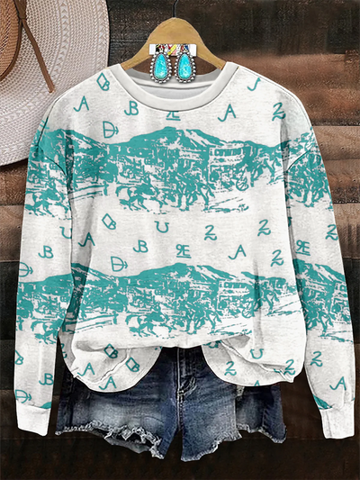 The Western Way Long Sleeve Sweatshirt