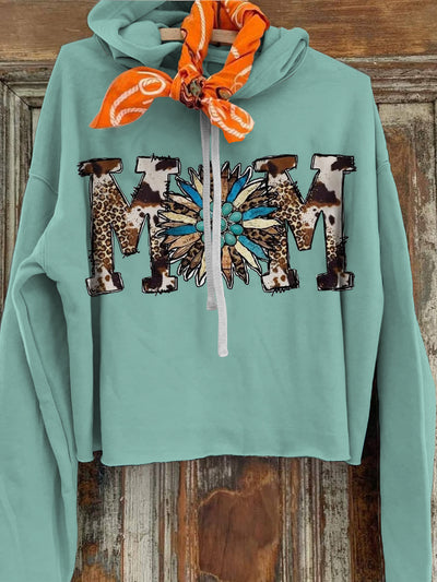 Women's Art Printed Casual Hoodie